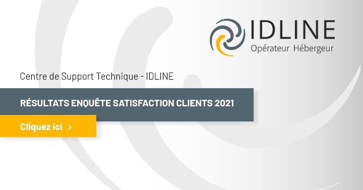 Résultats enquête satisfaction clients 2021